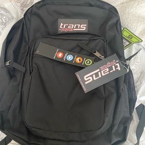 Trans Jansport Black Backpack